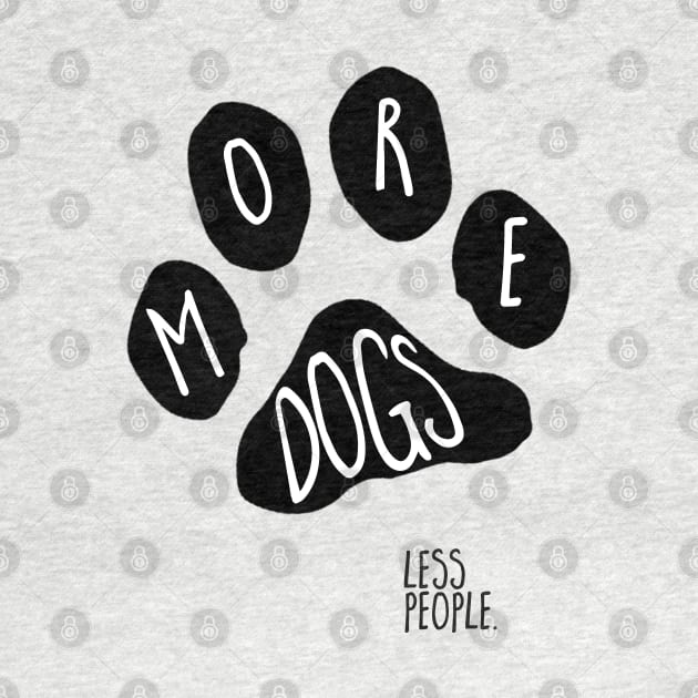 paw print (more dogs, less people) by mystudiocreate